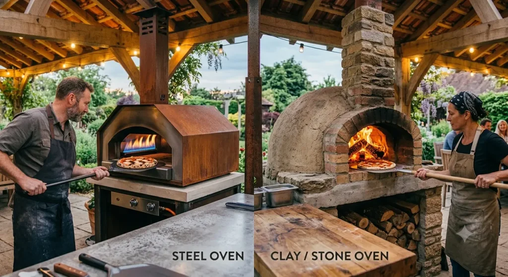 Steel Vs Clay Pizza Ovens