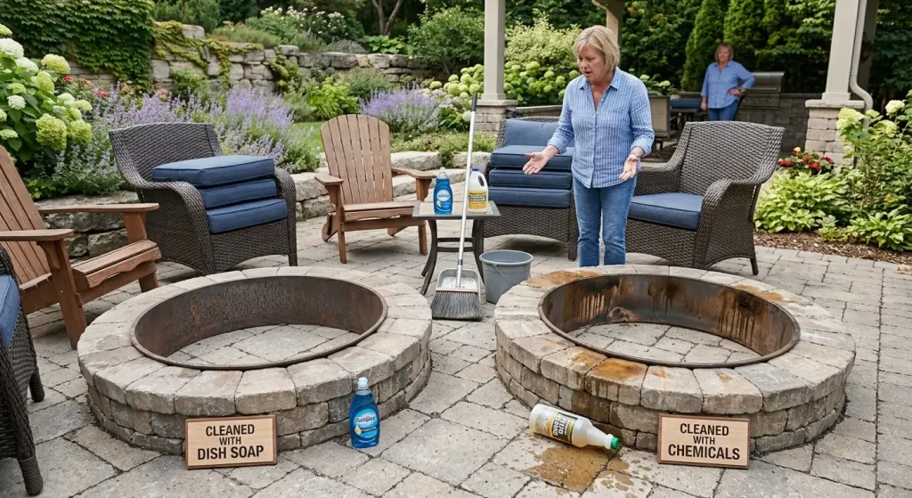 What Chemicals Can I Use To Clean Your Boma Fire Pit?