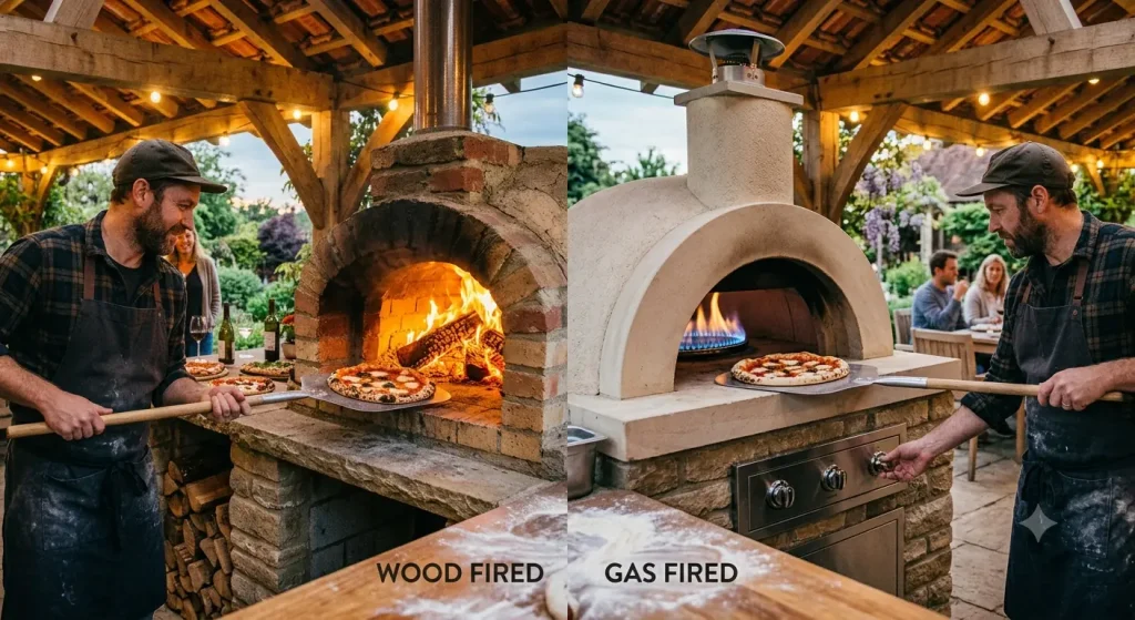 Wood Fired vs Gas Fired Pizza Ovens