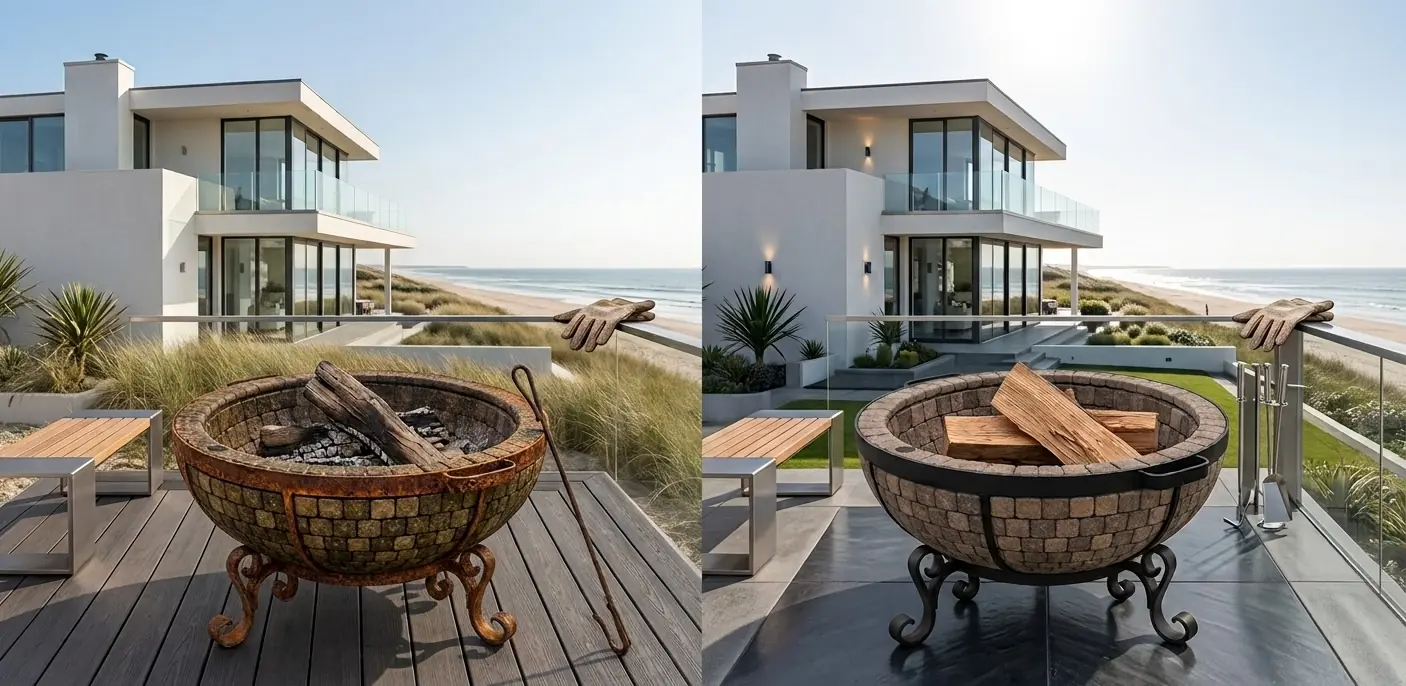 Best Fire Pits for Coastal Environments