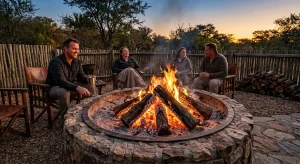 best wood for a boma fire pit in south africa